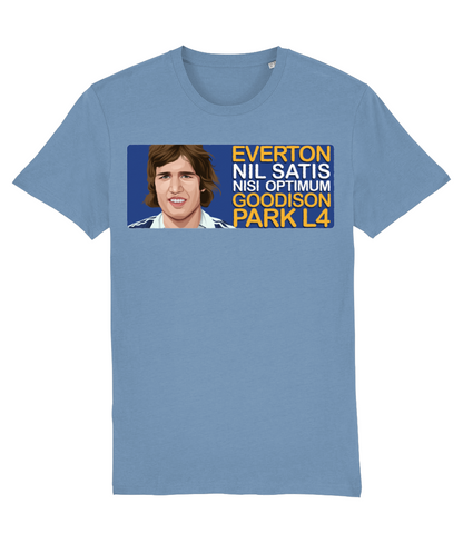 Everton Mick Lyons Goodison Park L4 Unisex T-Shirt