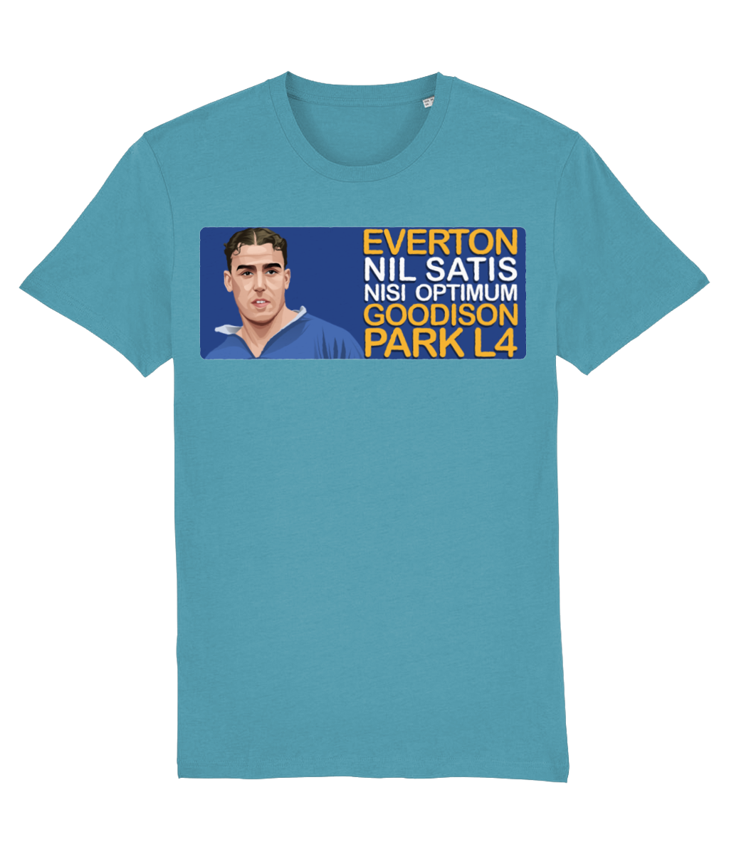 Everton Dixie Dean Goodison Park L4 Unisex T-Shirt