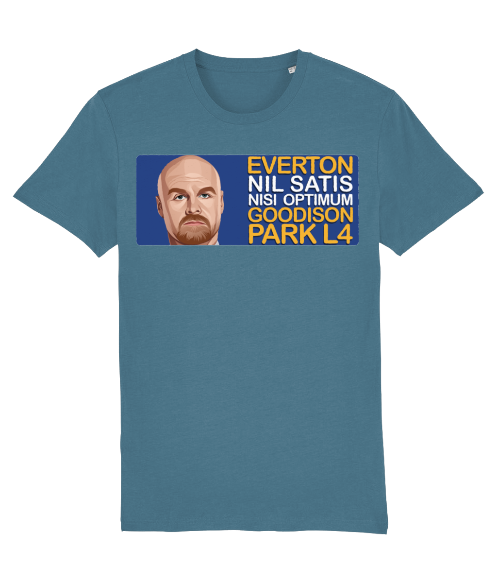 Everton Sean Dyche Goodison Park L4 Unisex T-Shirt