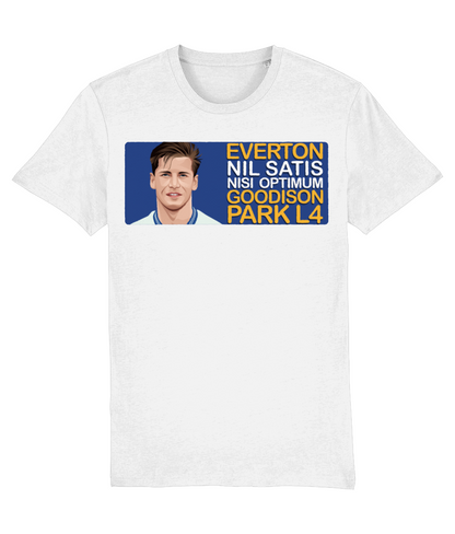 Everton Paul Bracewell Goodison Park L4 Unisex T-Shirt