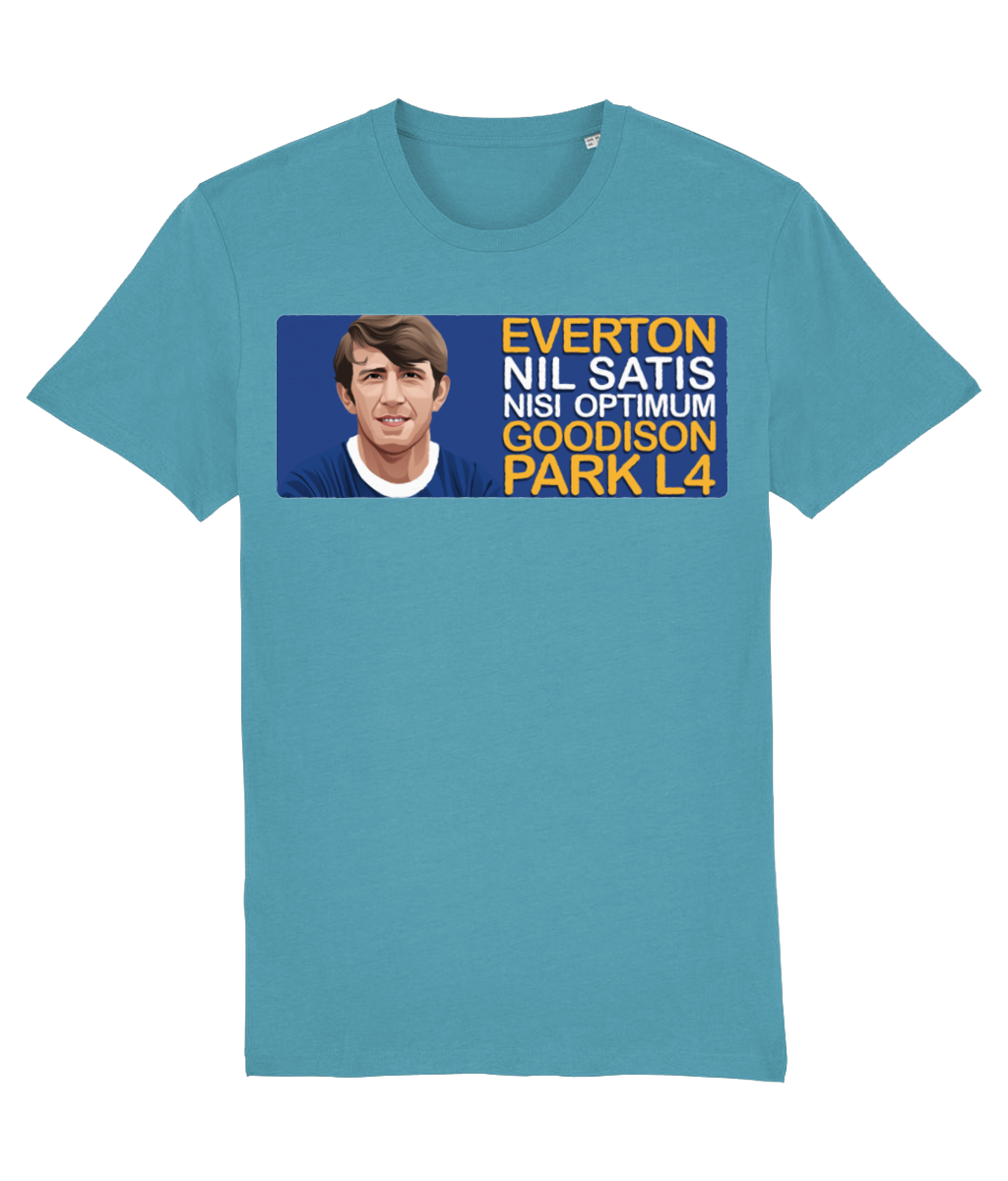 Everton Howard Kendall (Player) Goodison Park L4 Unisex T-Shirt