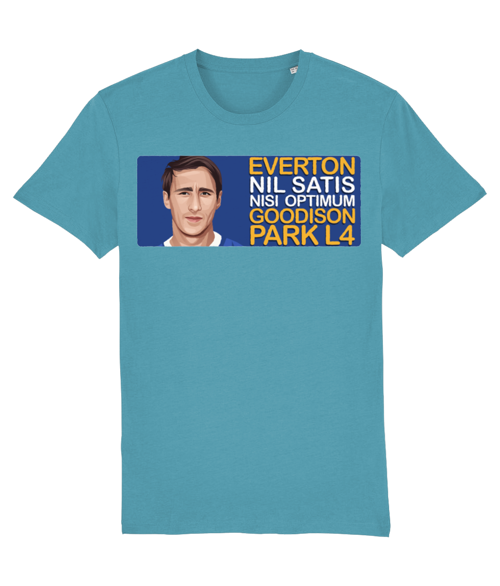 Everton Derek Temple Goodison Park L4 Unisex T-Shirt