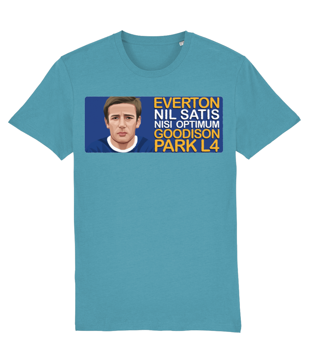 Everton Colin Harvey Goodison Park L4 Unisex T-Shirt
