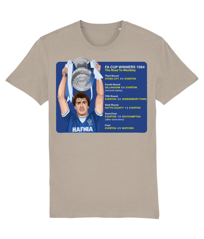 Everton 1984 Road To Wembley Kevin Ratcliffe Unisex T-Shirt
