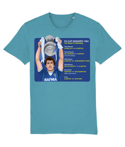 Everton 1984 Road To Wembley Kevin Ratcliffe Unisex T-Shirt
