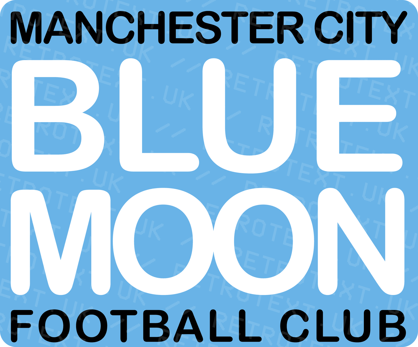 Manchester City Blue Moon Mug with Match Choice